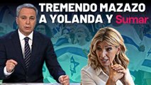 Vicente Vallés deja que Yolanda Díaz se cueza en su propia bilis para demostrar que Sumar es pura bazofia