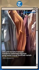 Cuaca Panas Menyengat, Eksperimen Jemur Pakaian Basah, Langsung Kering dalam 30 Menit