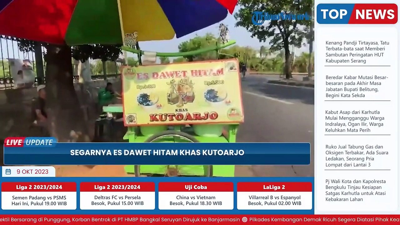 Es Dawet Hitam Khas Kutoarjo! Sehari Bisa Laku 100 Porsi di Jalan I Gusti Ngurah Rai Bekasi