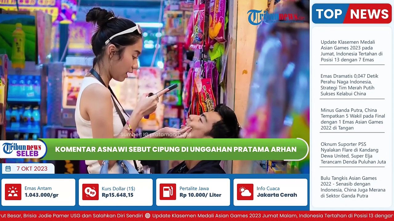 Komentar Kocak Asnawi di Postingan Mesra Pratama ArhanAzizah Salsha Cipung Malam Ini on Process_720p