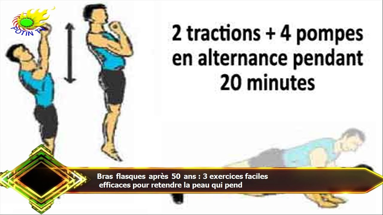 Bras flasques après 50 ans : 3 exercices faciles  efficaces pour retendre la peau qui pend
