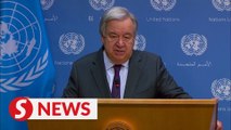 UN chief 'deeply distressed' by Israel's siege plan