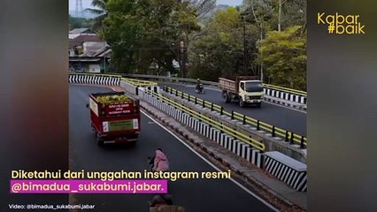 PERBAIKAN JALAN SUKABUMI-CIKEMBAR-CIKEMBANG 100% SELESAI, MOBILITAS MASYARAKAT MAKIN LANCAR