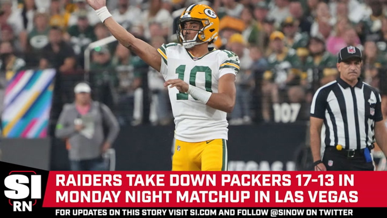 Raiders Beat Packers 17-13 in Las Vegas on Monday Night Football
