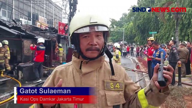 Regulator Tabung Gas Bocor, Dua Ruko Hangus Terbakar