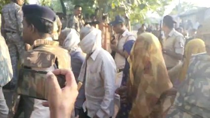 सरपंच की हत्या के बाद बन्हेरी में गुस्साए लोगों ने घर, ट्रेक्टर और फसल फूंकी, भारी पुलिस बल तैनात