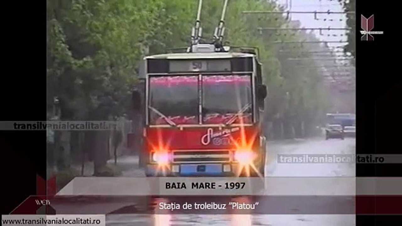 BAIA MARE (1997) -Stația de troleibuz ”Platou”