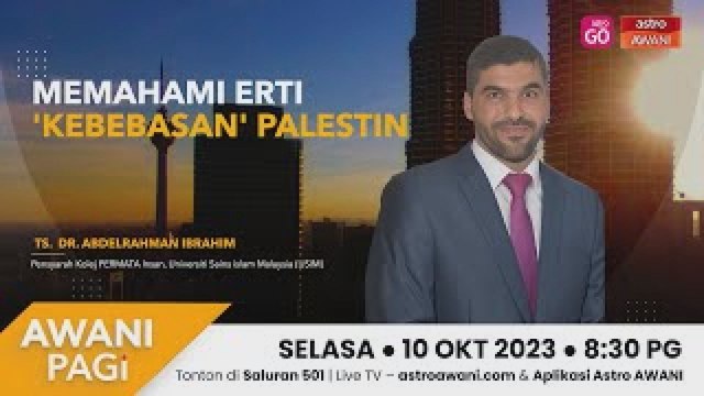 AWANI Pagi: Memahami erti 'kebebasan' Palestin