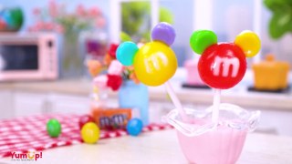 MOVIE FOR CHILDREN | Coolest Miniature M&M's Lollipop Candy Making Yummy Miniature Fruit Dessert Recipe
