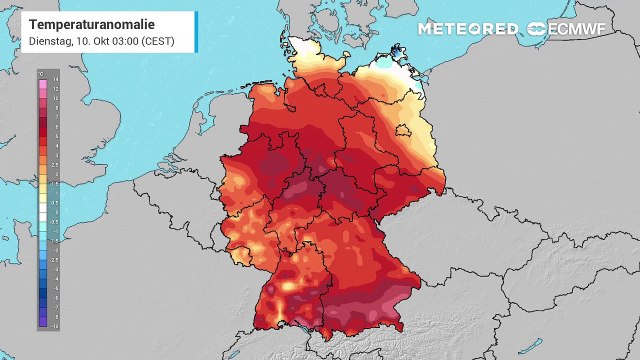 Noch ist es deutlich zu warm für die Jahreszeit, doch das wird sich bald alles ändern!