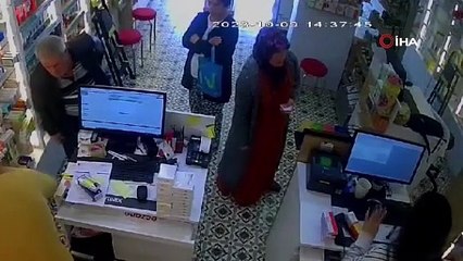 Eczanede borçlusunu görünce yumrukla saldırdı!
