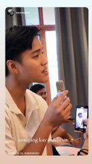 Kamille Cal shows off singing prowess