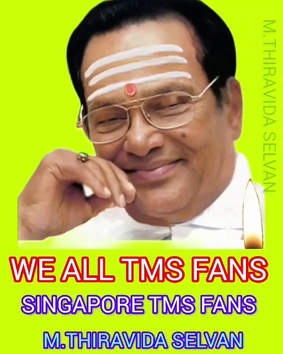 TMS LEGEND SINGAPORE TMS FANS M.THIRAVIDA SELVAN SINGAPORE