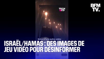 Guerre Israël/Hamas : des images de jeux vidéo utilisées pour désinformer