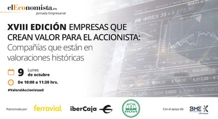 XVIII Empresas que aportan valor al accionista