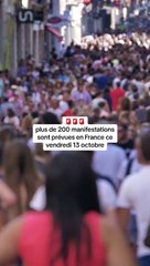  ce que l’on sait des manifestations prévues ce vendredi 13 octobre