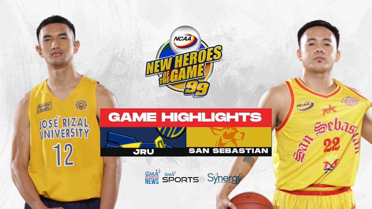 NCAA 99 Men's Basketball SSC-R vs. JRU (Highlights) | NCAA Season 99