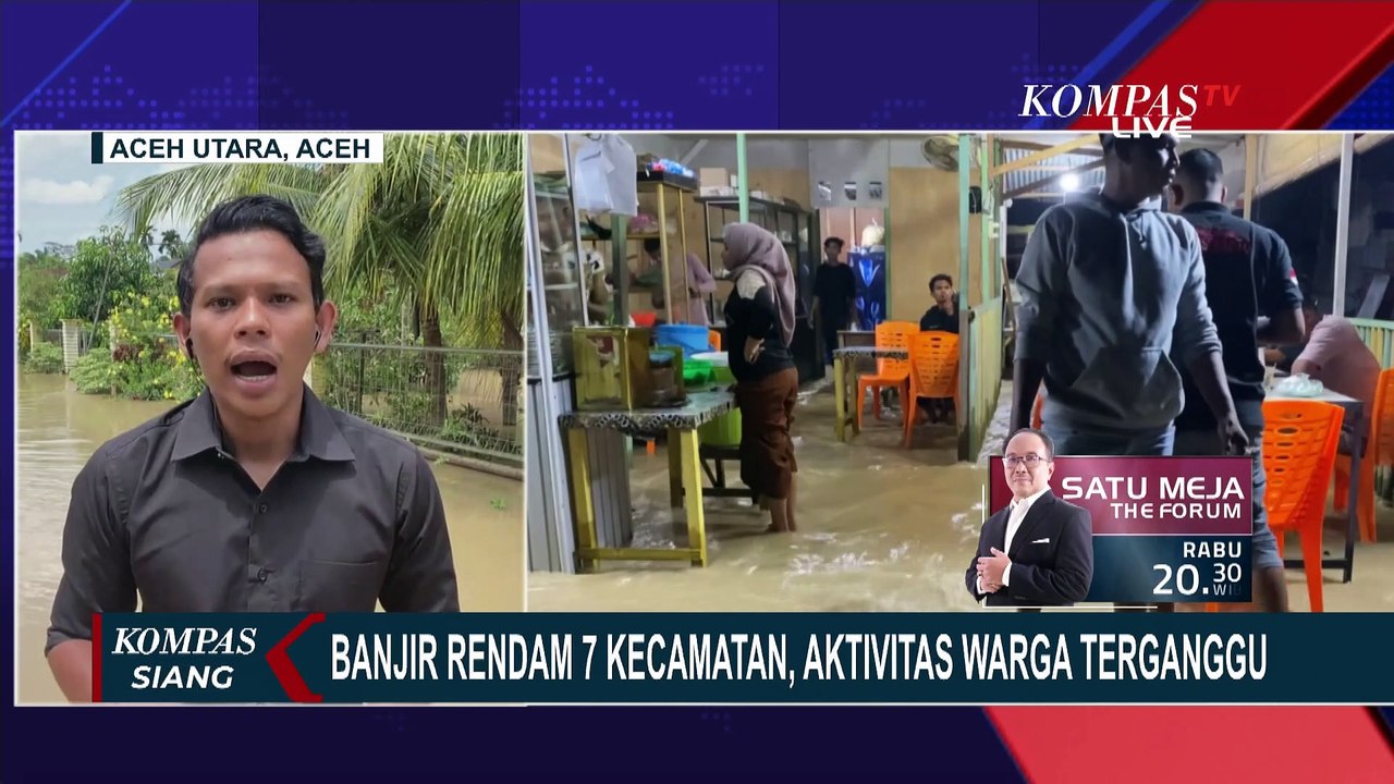 Banjir Rendam 7 Kecamatan di Aceh Utara, Begini Kondisi Warga yang Terdampak dan Terisolasi