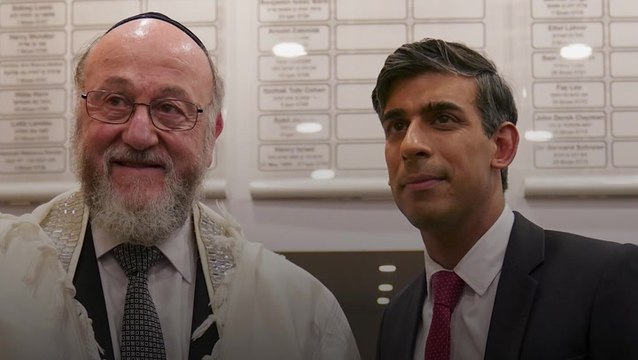 Rishi Sunak vows to stand with Britain’s Jews as Israel-Hamas conflict escalates