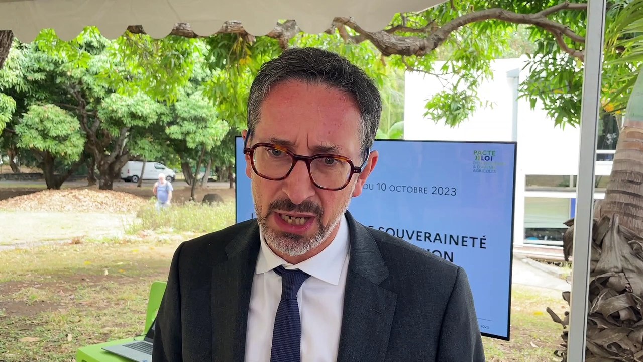 Le préfet dévoile le plan pour la souveraineté alimentaire de La Réunion