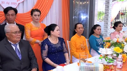 Phút trao sính lễ cưới của CD Tuyết Nhi tại Vĩnh Long