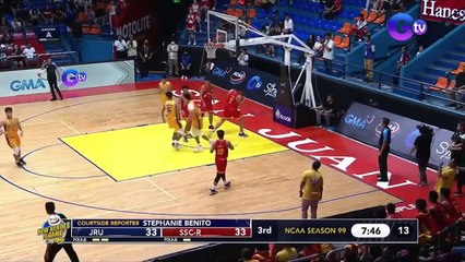Exciting Third Quarter Highlights: SSC-R vs. JRU | NCAA Season 99 🏀