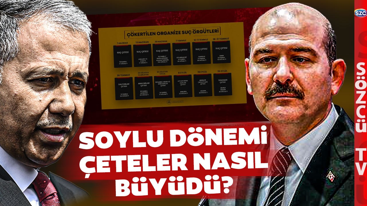 Ali Yerlikaya Çetelerin Üzerine Çöktü Ama... İşte Süleyman Soylu Döneminde Yaşananlar