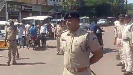 छतरपुर: आदर्श आचार सहिता के चलते की गई वाहनों की चैकिंग, हटाए हूटर