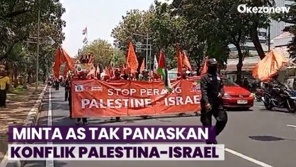 Elemen Buruh Minta AS Tak Panaskan Konflik Palestina-Israel, Tuntut Tarik Persenjataan dan Personel