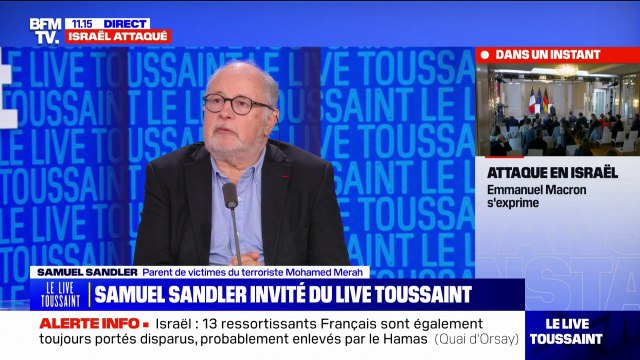 Samuel Sandler, parent de victimes de Mohamed Merah, se confie sur sa peur de l'oubli