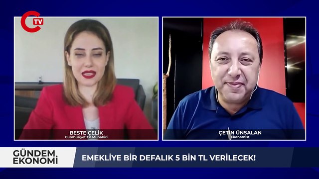 Emekliye 5 TL ikramiye yetecek mi? Ekonomist Çetin Ünsalan anlattı: ‘Yılbaşına kadar sabredin mesajı verildi’