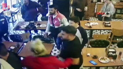 Pendik'te silahlı kavga güvenlik kamerasında