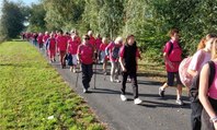 Une marche pour Octobre rose à Neufchâtel-en-Bray