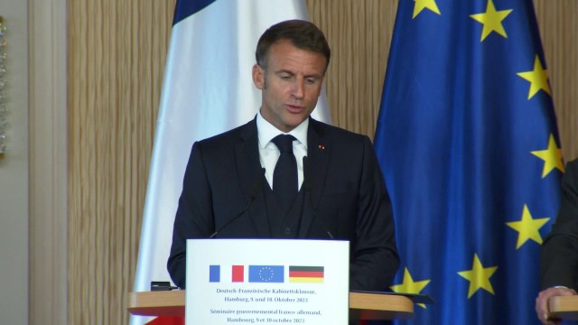 Nous soutenons les opérations de défense d'Israël, déclare Emmanuel Macron