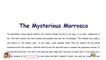 English Novel Story _ The Mysterious Morrosco _ Learn English through story _ English Story
