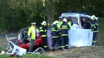 Jan Jinderle Jr's Fatal Crash @ Rally Příbram 2013 (Aftermath)