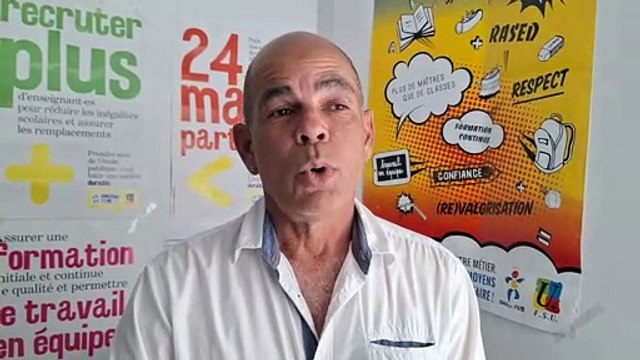 Appel à la grève 13 octobre Joseph Magdeleine secrétaire général FO transport
