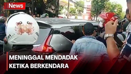 Tabrak Pengendara di Mampang, Pengendara Ternyata Sakit dan Meninggal Mendadak ketika Berkendara
