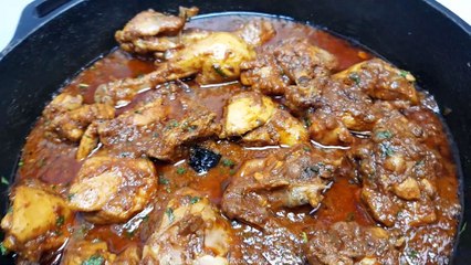 Chicken Bhuna Masala recipe by Foodoriya in Urdu/Hindi