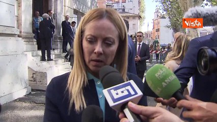 Meloni alla Sinagoga di Roma: Solidariet? alla comunit? ebraica