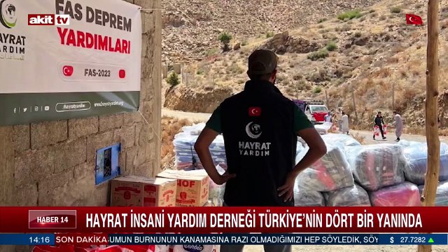 Hayrat İnsani Yardım Derneği Türkiye'nin dört bir yanında