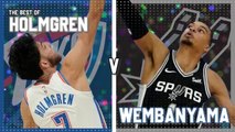 Wembanyama and Holmgren's epic preseason contest