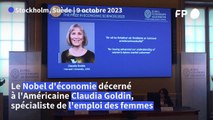 Le Nobel d'économie à Claudia Goldin, spécialiste de l'emploi des femmes