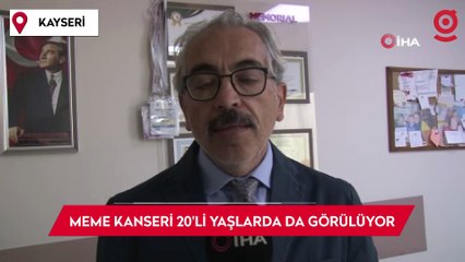 Meme kanserine 20'li yaşlarda da dikkat edilmeli