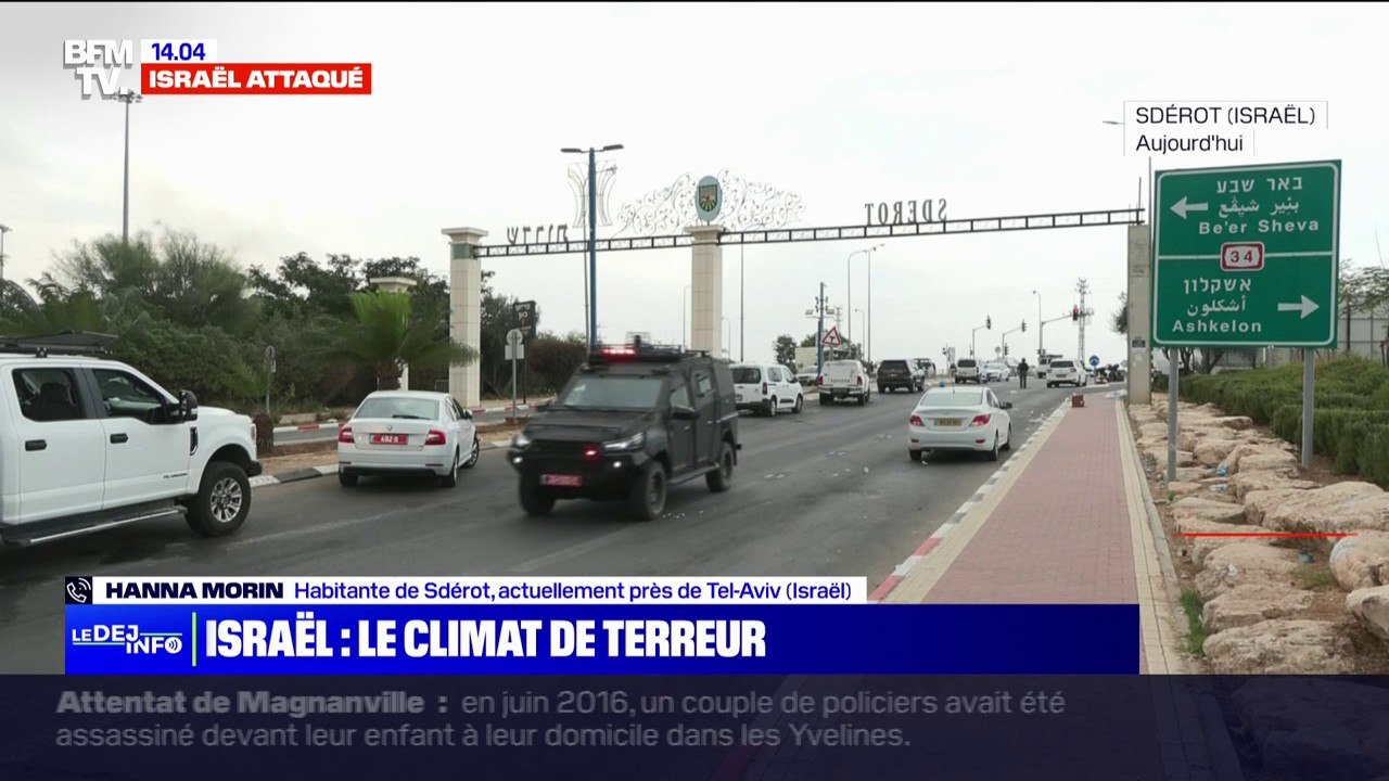 "J'avais très peur de me faire tuer par des terroristes": cette habitante de Sdérot a quitté la ville pour se rapprocher de Tel-Aviv, elle raconte