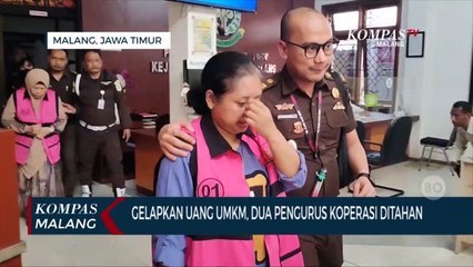Gelapkan Dana UMKM, Dua Pengurus Koperasi di Kota Malang Ditahan Kejari!