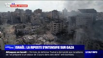 Israël: le quartier d'Al-Rimal à Gaza complètement détruit après les bombardements israéliens