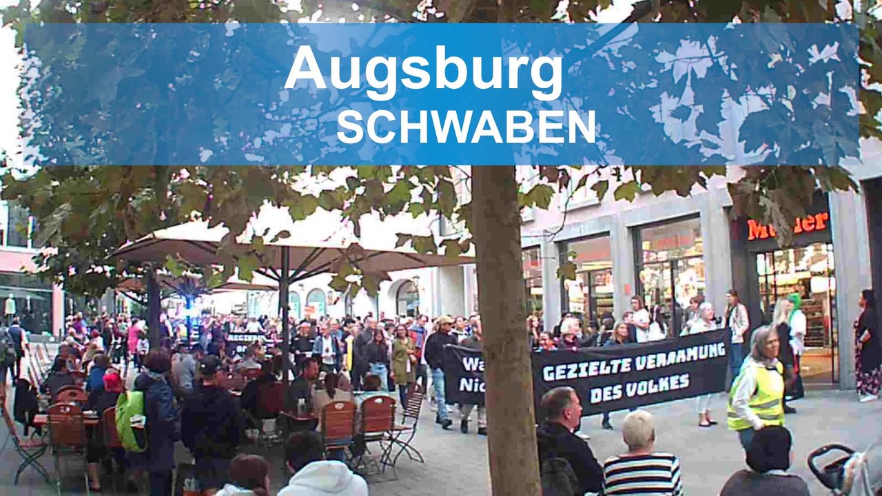 Augsburg: Demonstration gegen die Ampel-Regierung | 30.09.2023