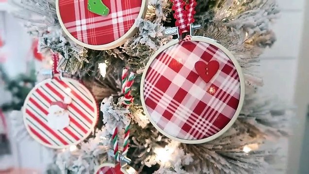 10 BEST No-Sew Christmas Crafts! Dollar Tree Fabric DIYs!