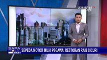 Detik-Detik 2 Pelaku Curanmor Melancarkan Aksinya di Palembang, Pegawai Restoran Jadi Korban